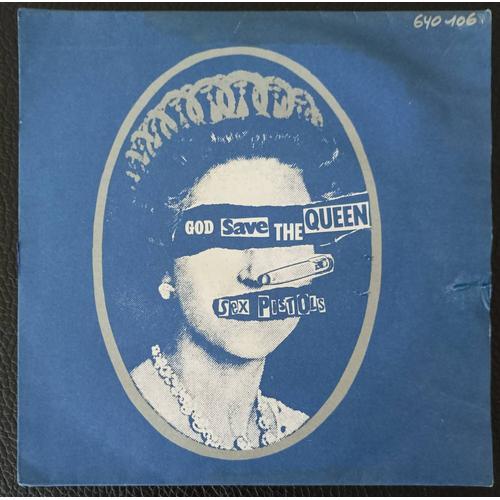 Sex Pistols - God Save The Queen + Did You No Wrong - Original French Press 1977 Ea 640 106 - Punk - Boutique Axonalix