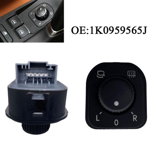 Commutateur De Commande De Rétroviseur Électrique Pliant, Bouton De S¿Ur, Accessoires De Voiture, Vw Volkswagen Golf Jetta Passat Tiguan Seat