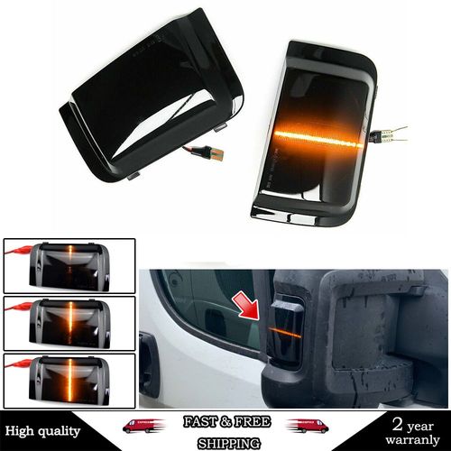 Clignotant Dynamique Pour Rétroviseur Latéral, Clignotant Led Pour Peugeot Boxer Fiat Ducato Citroen Jumper