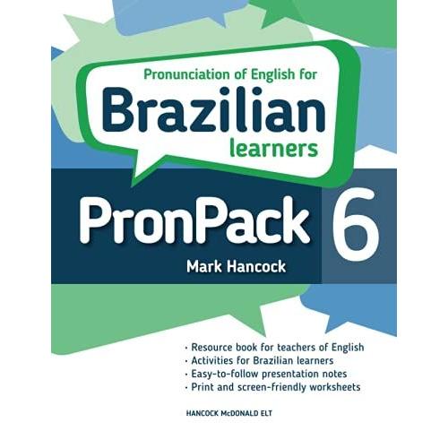 Pronpack 6: Pronunciation Of English For Brazilian Learners
