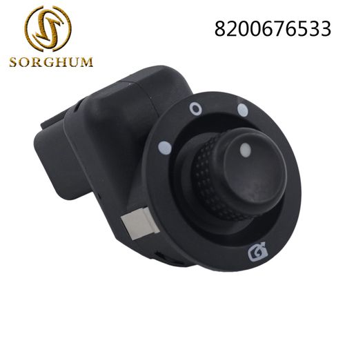 Bouton De Commande De Rétroviseur Sorgho, Renault Clio Iii, Décennie Kii, Megane 2, Scenic 2, Oke Goo, 8200109014, 8200676533
