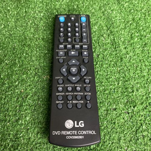 Nouveau COV33662806 Télécommande de remplacement - COV33662806 DVD Players Télécommande pour LG DVD Player DP132 DP132H DZ9500 DVX9500 DGK777 DGK778 DP540H DP542H COV33662801 Remote Controller