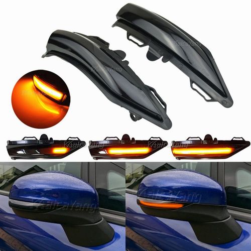 Clignotant Led Étanche Pour Ford Fiesta Mk8 2019 2020 Puma 100%, 2 Pièces, Indicateur Dynamique Pour Rétroviseur De Voiture