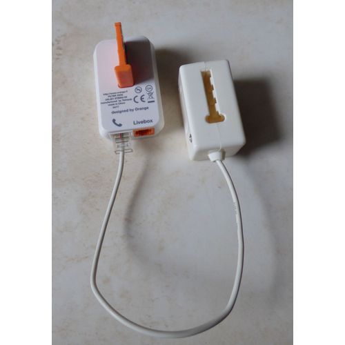 filtre adsl orange haut débit + prise téléphone