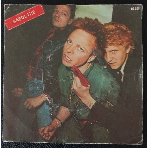 Gasoline / Gazoline (Alain Kan / Olivier Burger / Pierre Jean Cayatte ) Killer Man + Radio Flic - Rare Original 1977 Egg Rec. 62 331 France - Sp/45rpm/7" - Punk -  Boutique Axonalix