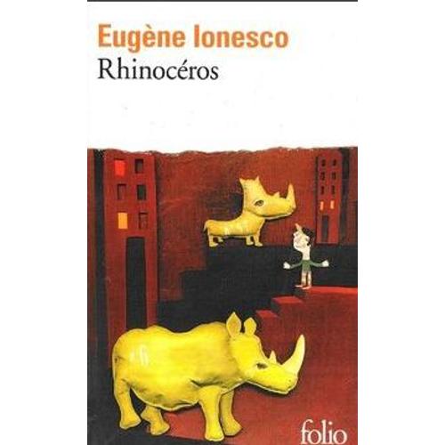 Rhinocéros Eugène Lonesco