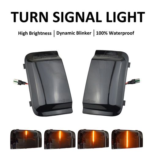 Clignotant Dynamique À Led Pour Rétroviseur Latéral, Pour Peugeot Boxer Fiat Ducato Citroen Jumper, Relais Ram Promaster 2006 ? 2019