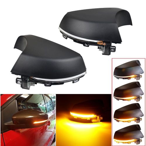 Clignotant Led Dynamique De Rétroviseur, Pour Volkswagen Polo Mk5 6r 6c De 2009 À 2013 2014 2015 2016 2017