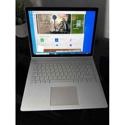Microsoft Surface Book 2 - 13,5" Intel Core i5 - Ram 8 Go - DD 128 Go - AZERTY français - Argent