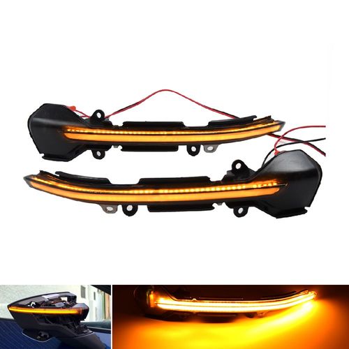 Clignotant Dynamique Avec Rétroviseur Led, Clignotant Pour Seat Leon Iii Mk3 5f St Fr Cupra Ibiza Mk5 V Kj1 Arona Kj7