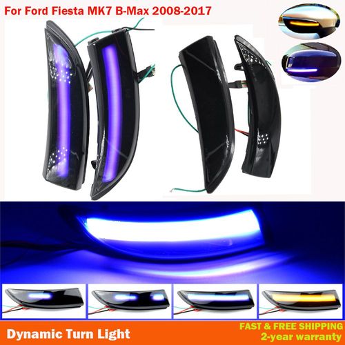 Clignotant Led Dynamique Pour Ford Fiesta Mk7 2008 ? 2017, Clignotant, Rétroviseur Latéral