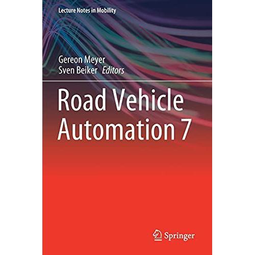 Road Vehicle Automation 7