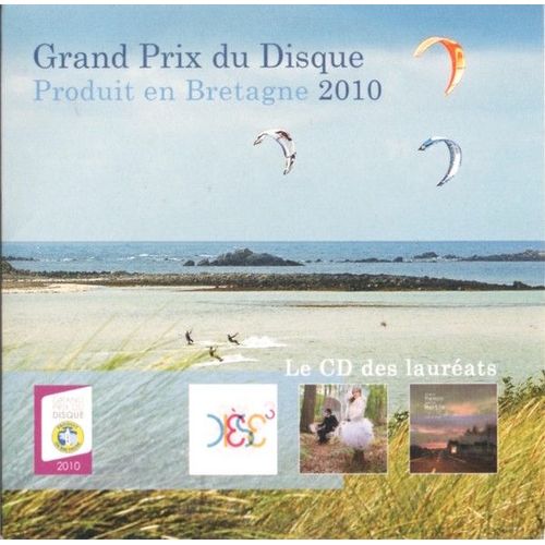 Grand Prix Du Disque Produit En Bretagne 2010 - Cd 4 Titres Avec Hamon Martin Duo / Moongai / Diese 3 / Pascal Lamour