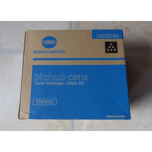 CARTOUCHE D'ENCRE NOIRE / TONER pour copieur KONICA MINOLTA C 3110