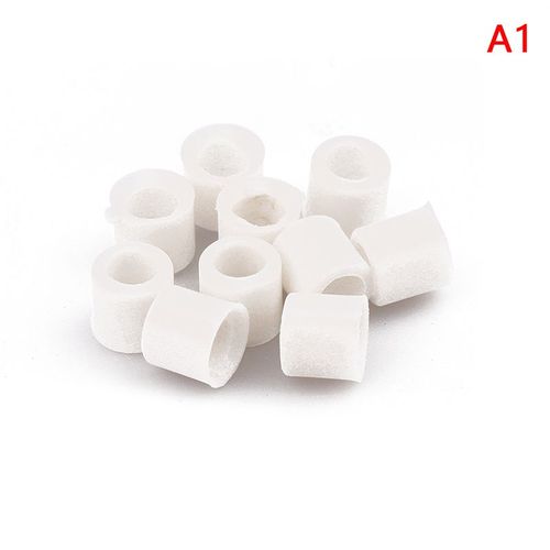 Bancs en plastique pour tubes de remplissage de fourmis indispensables,joint de vanne,anneaux en caoutchouc pour climatiseur,réfrigérateur,blanc,R410A,10 pièces - Type hard
