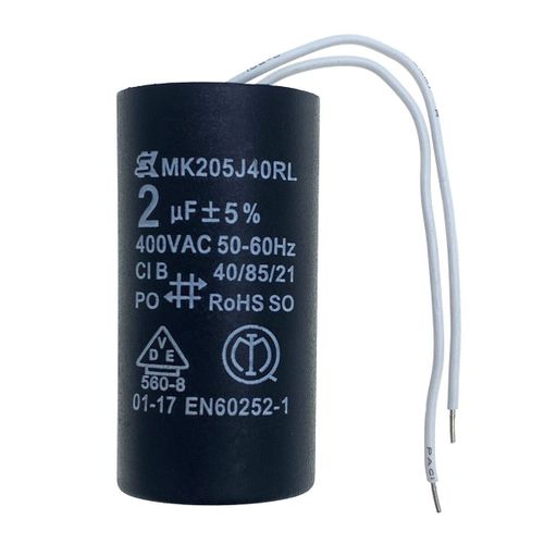 Condensateur de pompe de Circulation d'eau pour chaudière à gaz,2.0uF,2.5uF,pour Wilo & grondfos - Type MK205J40RL 2.0uF