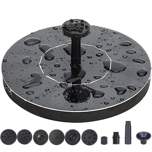 Ensemble de pompe à eau solaire,pompe à eau SubSN,bain d'oiseaux,sé...