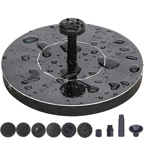 Ensemble de pompe à eau solaire,pompe à eau SubSN,bain d'oiseaux,sé...