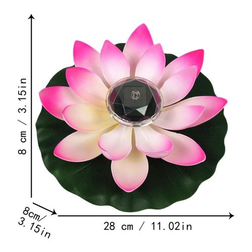 Annie-Lampe Solaire Flottante Pour Piscine,Éclairage Led Pour Sécuritaires À Fleurs,Pelouse De Plage - Type Gradient