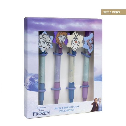 Stylos A Bille Pack X4 Frozen Ii Cerda 2700000342