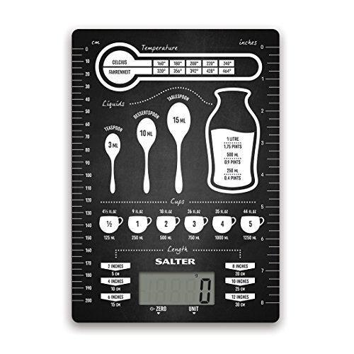 Salter 1171 Cndr Conversions Digital Kitchen Scales - Black