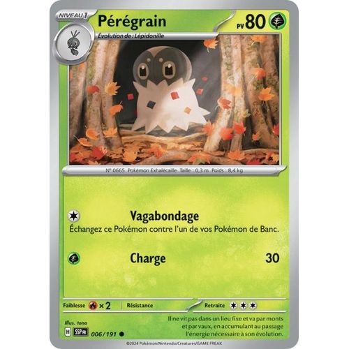 Carte Pokémon - Pérégrain - 006/191 - Ev8 Etincelles Déferlantes