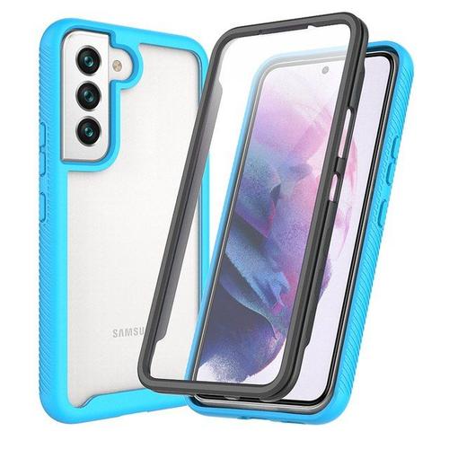 Coque Transparente Antichoc En Tpu Pour Samsung Galaxy S22 Plus 5g Protection D'écran Intégrée Robuste