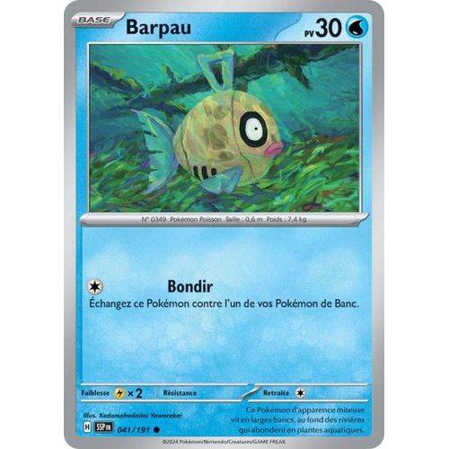 Carte Pokémon - Barpau - 041/191 - Ev8 Etincelles Déferlantes
