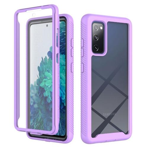 Coque Antichoc Transparente En Tpu Pour Samsung Galaxy S20 Fe 5g Protection D'écran Intégrée Robuste