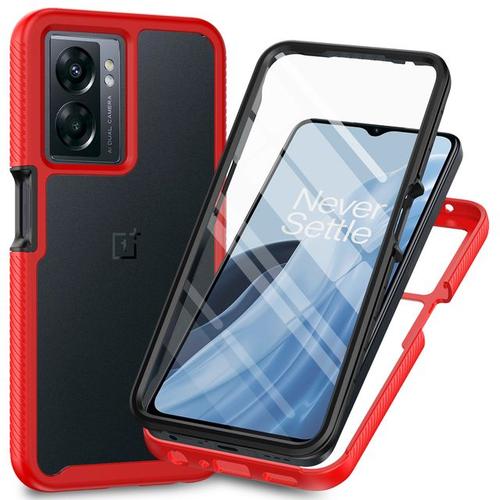 Oppocoque Transparente Antichoc A57 4g/5g A57s A77 Avec Protection D'écran Étui De Défense Robuste En Tpu Pour Oneplus Nord N300 5g