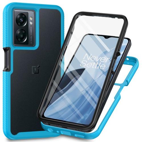 Oppocoque Transparente Antichoc A57 4g/5g A57s A77 Avec Protection D'écran Étui De Défense Robuste En Tpu Pour Oneplus Nord N300 5g