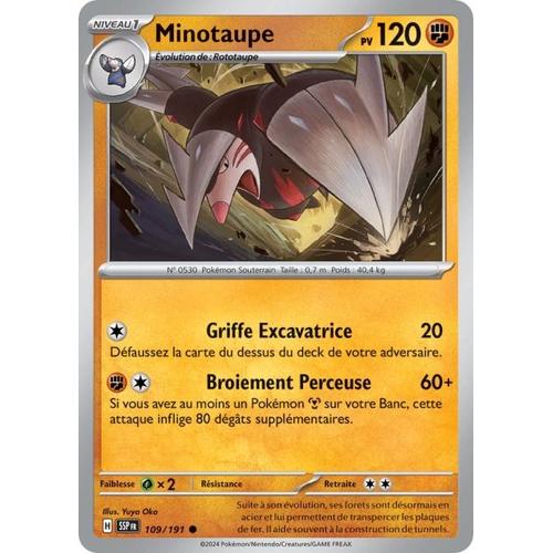 Carte Pokémon - Minotaupe - 109/191 - Ev8 Etincelles Déferlantes