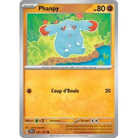 Carte Pokémon - Phanpy - 102/191 - Ev8 Etincelles Déferlantes