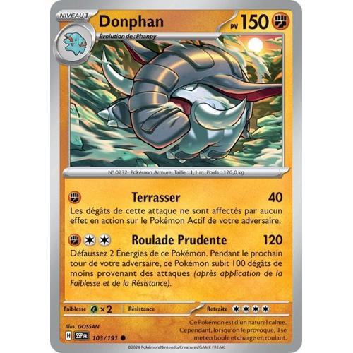 Carte Pokémon - Donphan - 103/191 - Ev8 Etincelles Déferlantes