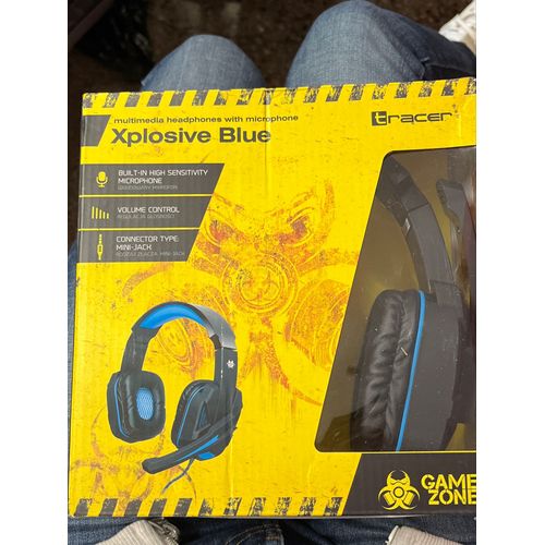 Casque audio game zone xplosive blue 
