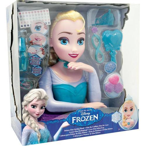 IMC Toys La Reine Des Neiges - Tête à Coiffer De Luxe Elsa