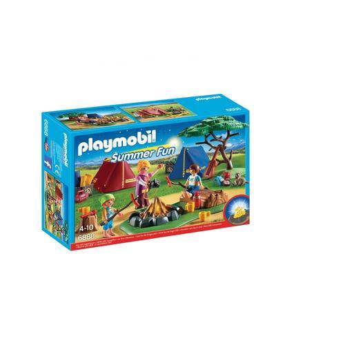 Playmobil 6888 - Tentes Avec Enfants Et Animatrice