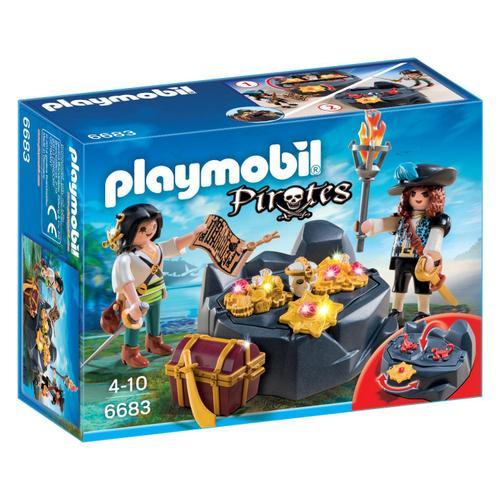 Playmobil 6683 - Pirates Et Trésor Royal