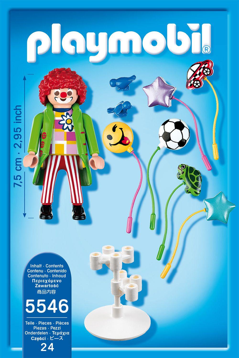 Playmobil Summer Fun 5546 - Clown Avec Ballons - 2