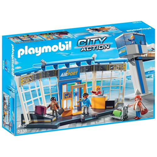 Playmobil 5338 - Aéroport Avec Tour De Contrôle