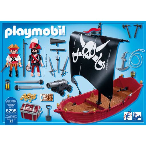 5298 - Playmobil Pirates - Chaloupe Des Corsaires - 2