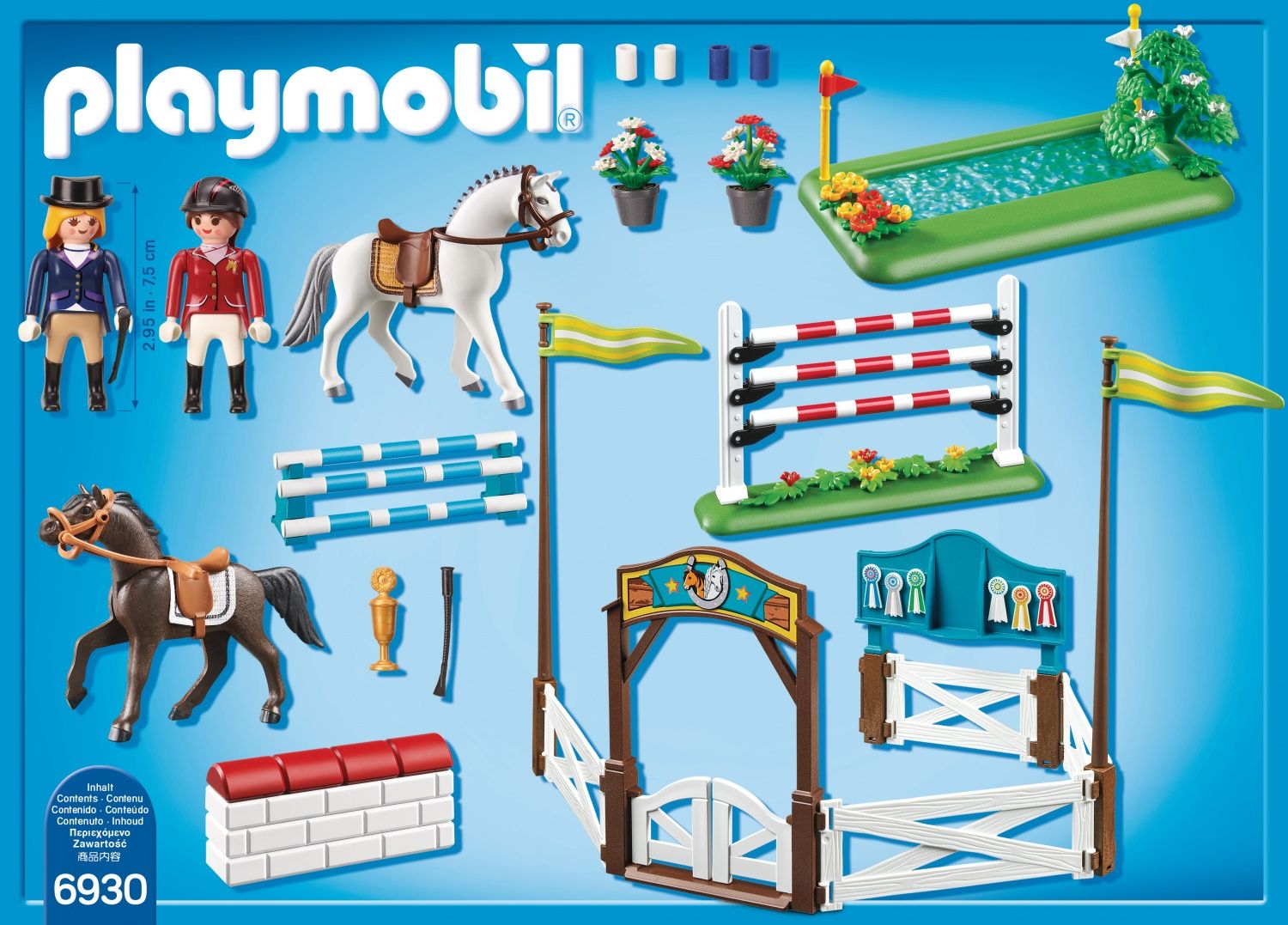 Barrière De Clôture PLAYMOBIL 6930 | Parcours Équestre | Occasion