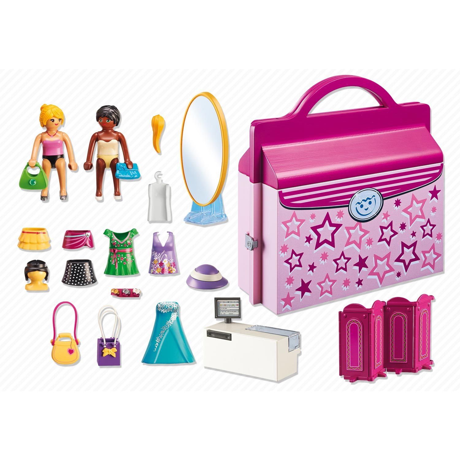 Playmobil Fashion Girls 6862 - Magasin Transportable - 4