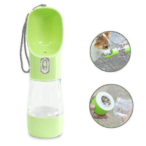 Bouteille D¿Eau Pour Chien, Distributeur D¿Eau De Voyage Pour Chien Multifonctionnel Et Portable