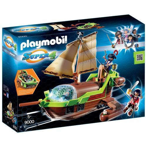 Playmobil 9000 - Bateau Pirate Caméléon Avec Ruby