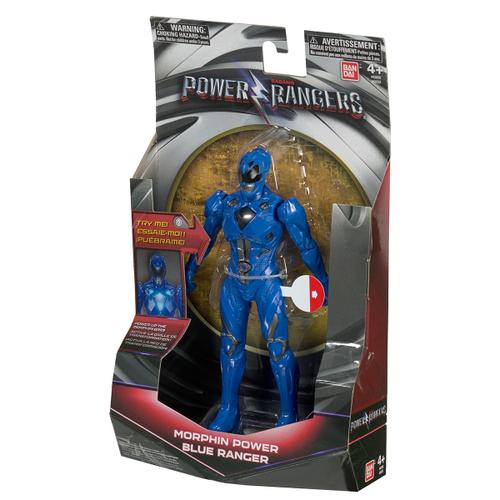 Bandai Power Rangers - Figurine À Fonction Lumineuse 18cm Ranger Bleu