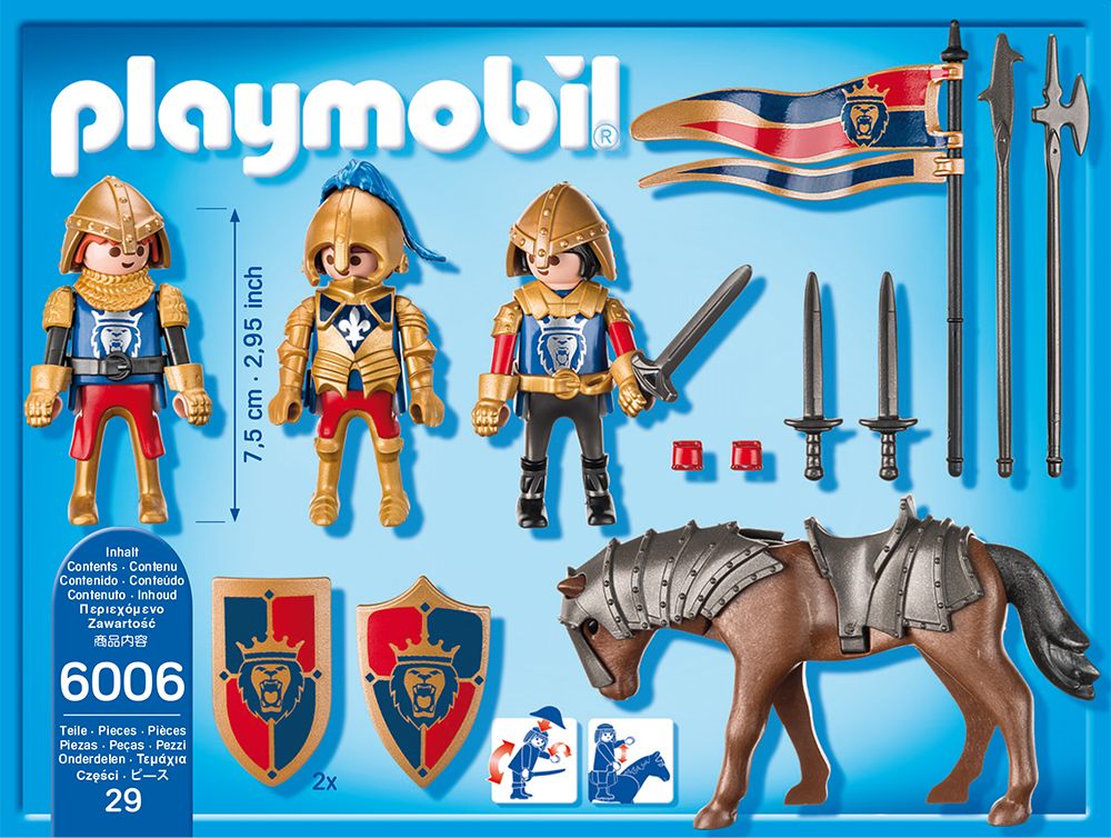 Playmobil 6006 - Chevaliers Du Lion Imprial - 3