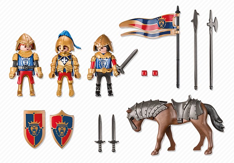 Playmobil 6006 - Chevaliers Du Lion Imprial - 4
