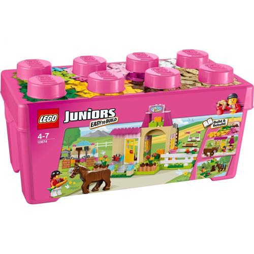 Lego Juniors - Grande Boîte Du Centre Équestre - 10674