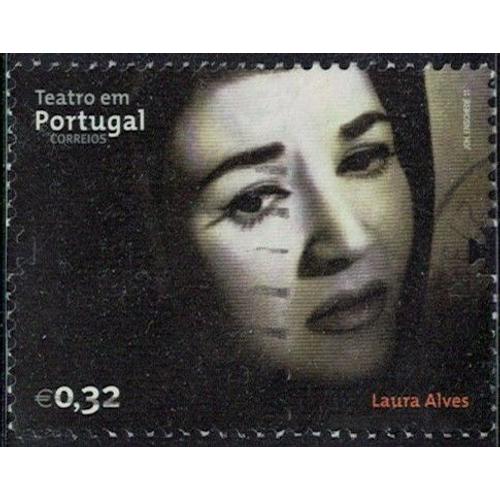 Portugal 2011 Oblitéré Used Laura Alves Actrice Su